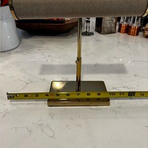 Gold and Tan Jewelry Display Stand